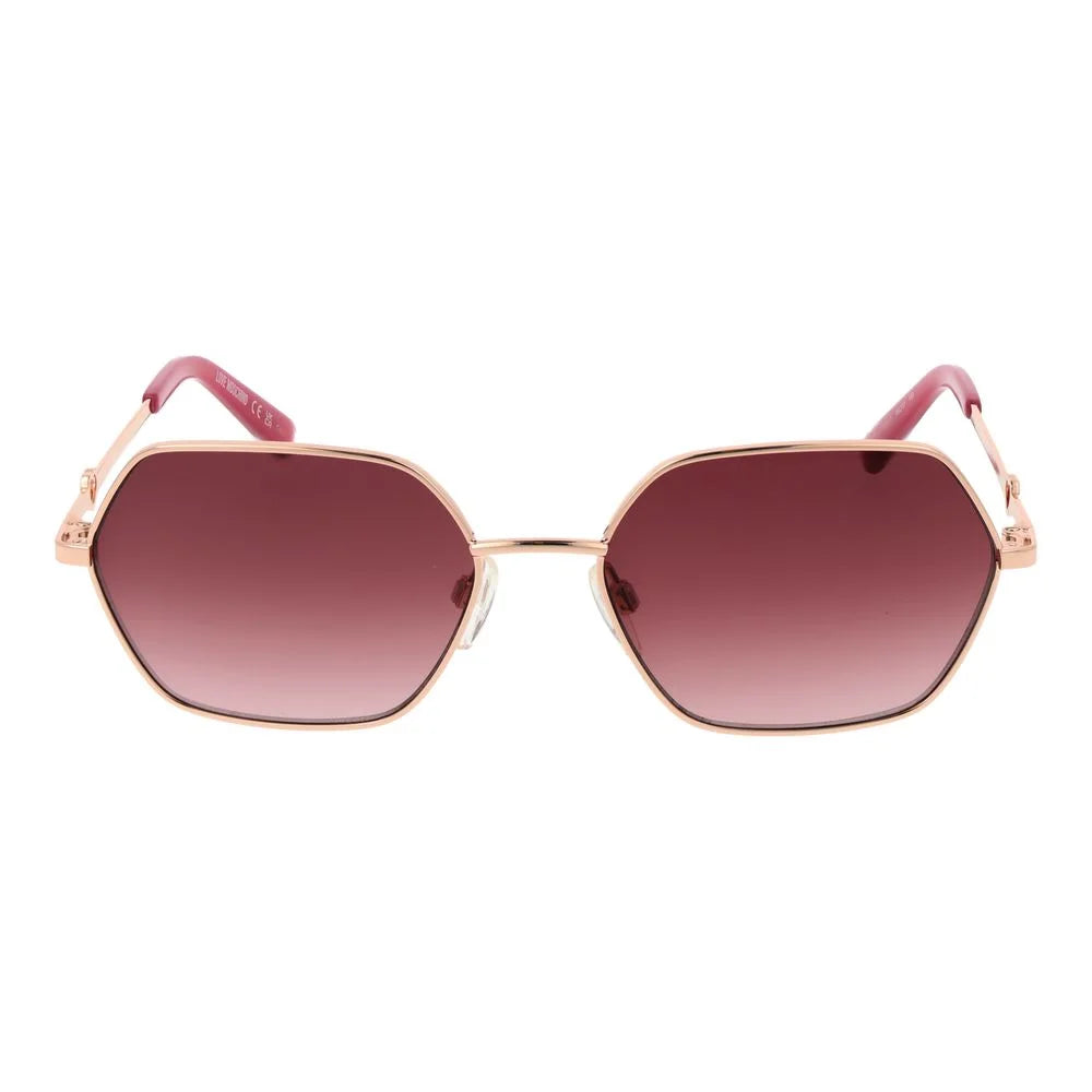 Love Moschino Rose Gold Women Sunglass - Sunglasses