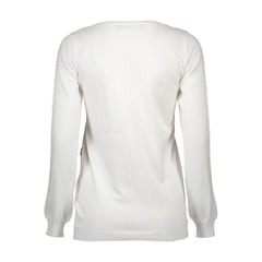 Love Moschino White Other Fibres Women Sweater - 40