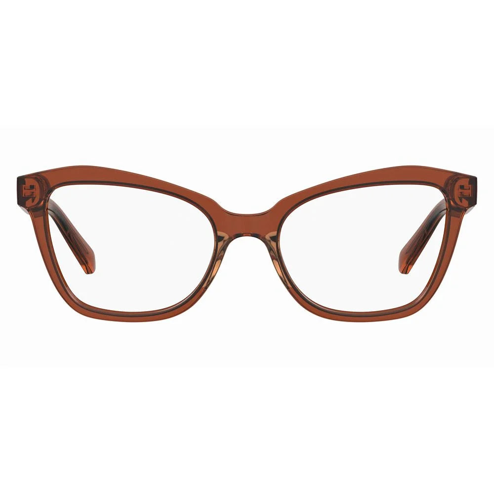 Love Moschino Yellow Acetate Frames