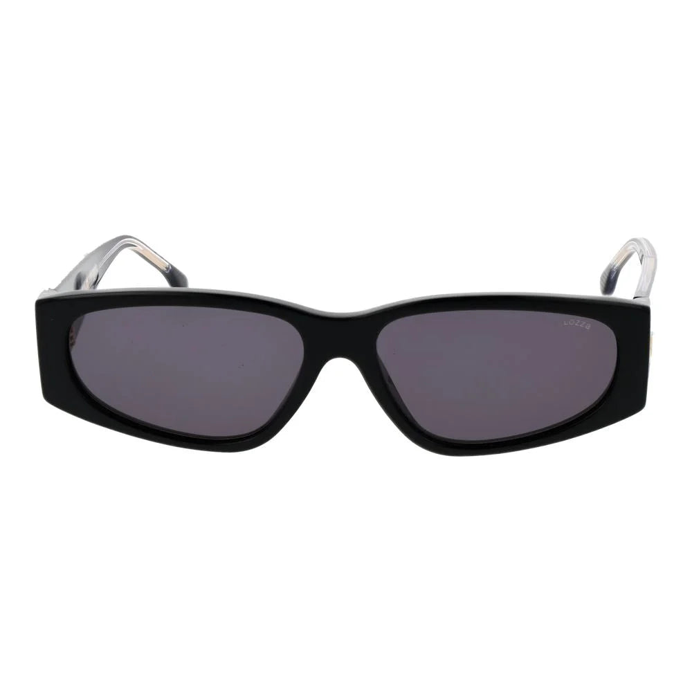 Lozza Black Cellulose Acetate Sunglasses
