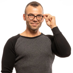 Lozza Black Men Glasses Frame - Eyeglasses