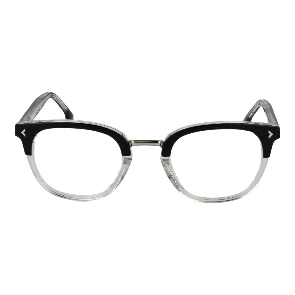 Lozza Black Unisex Glasses Frame - Eyeglasses