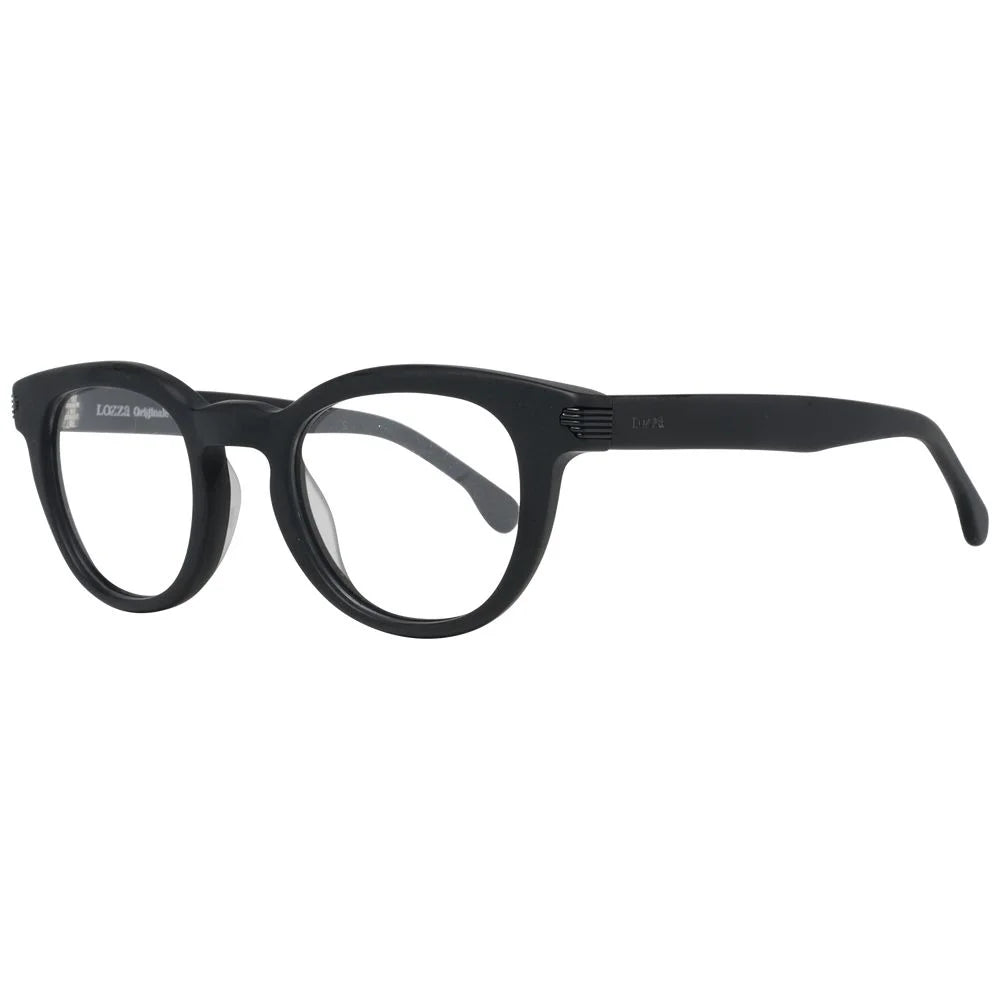 Lozza Black Unisex Glasses Frame - Eyeglasses