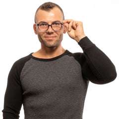 Lozza Blue Men Glasses Frame - Eyeglasses