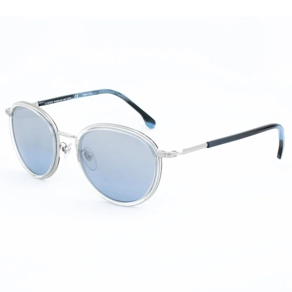 Lozza Blue Metal Sunglasses - Sunglasses