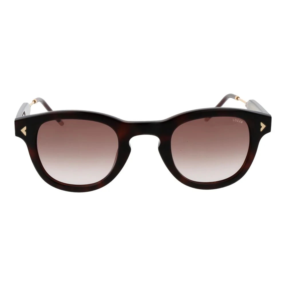 Lozza Brown Cellulose Acetate Sunglasses - Sunglasses