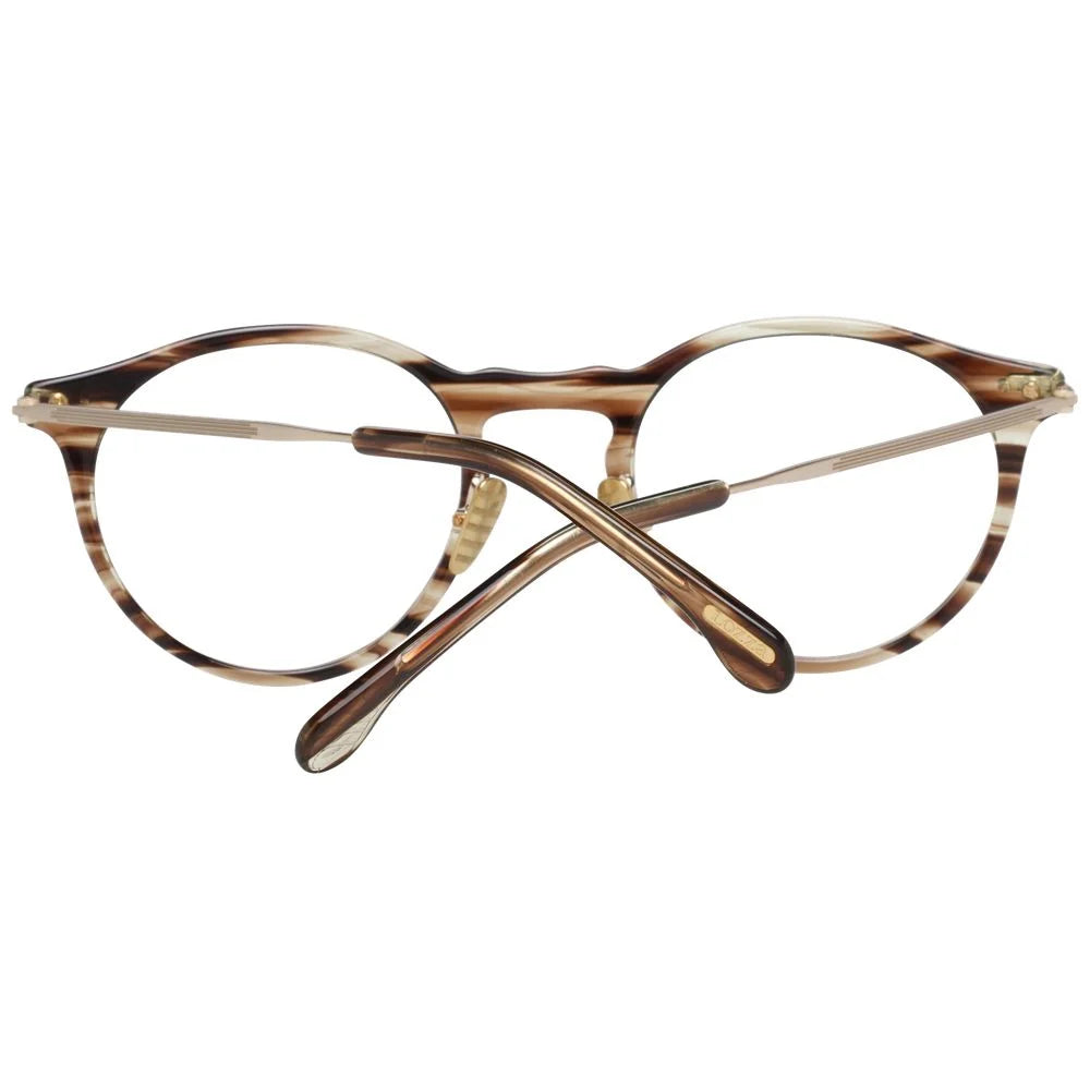 Lozza Brown Unisex Glasses Frame - Eyeglasses