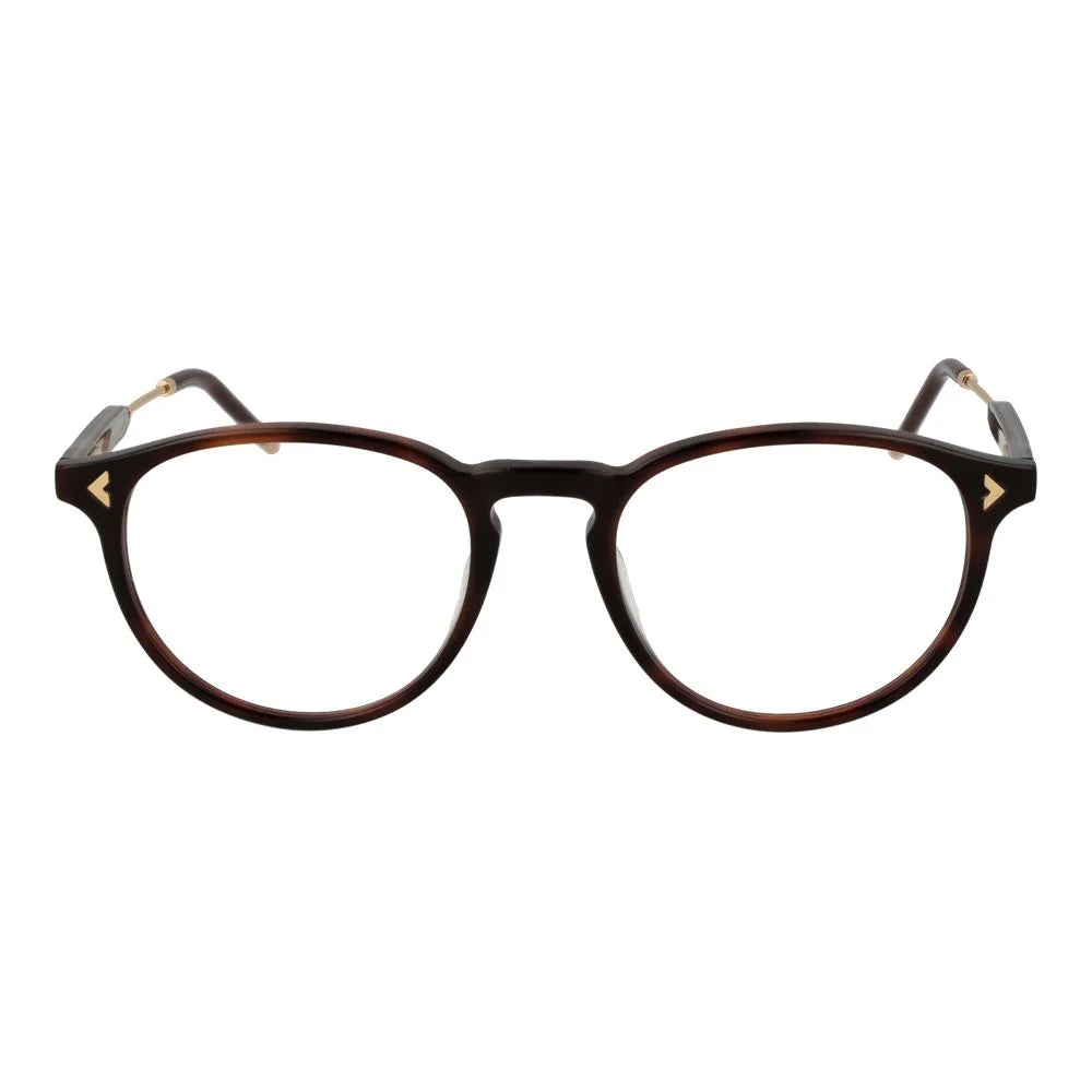 Lozza Brown Unisex Glasses Frame - Eyeglasses