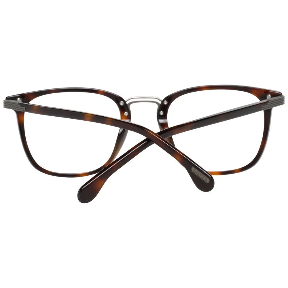 Lozza Brown Unisex Glasses Frame - Eyeglasses