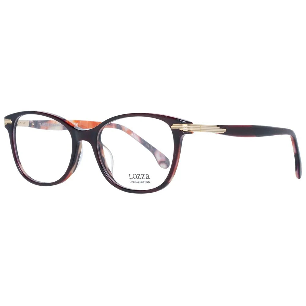 Lozza Burgundy Women Glasses Frame - Eyeglasses