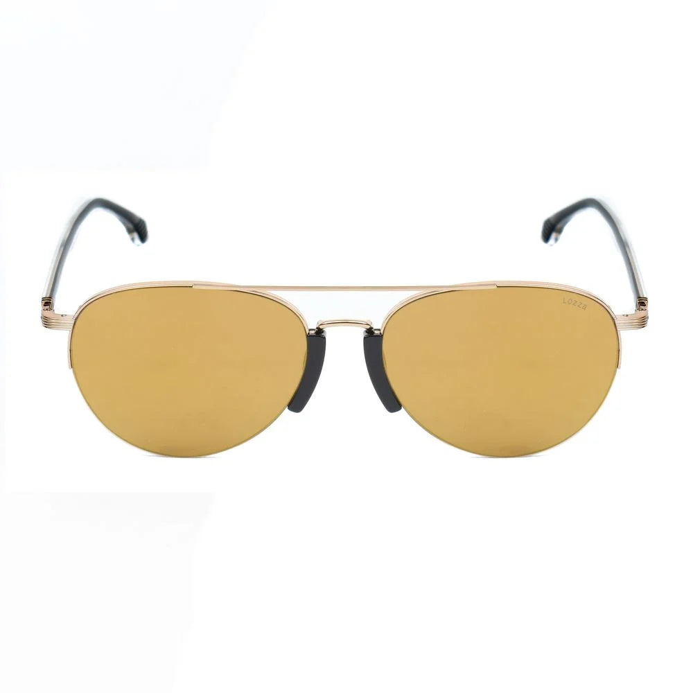 Lozza Gold Metal Sunglasses