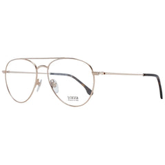 Lozza Gold Unisex Glasses Frame - Eyeglasses