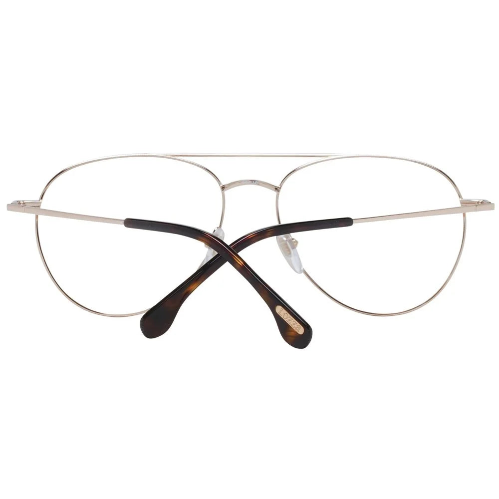 Lozza Gold Unisex Glasses Frame - Eyeglasses