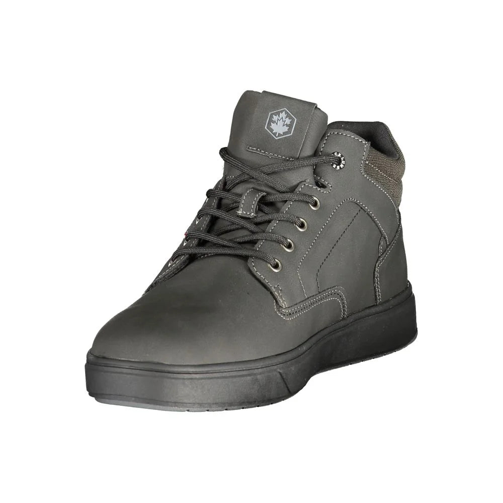 Lumberjack Black Polyester Sneaker