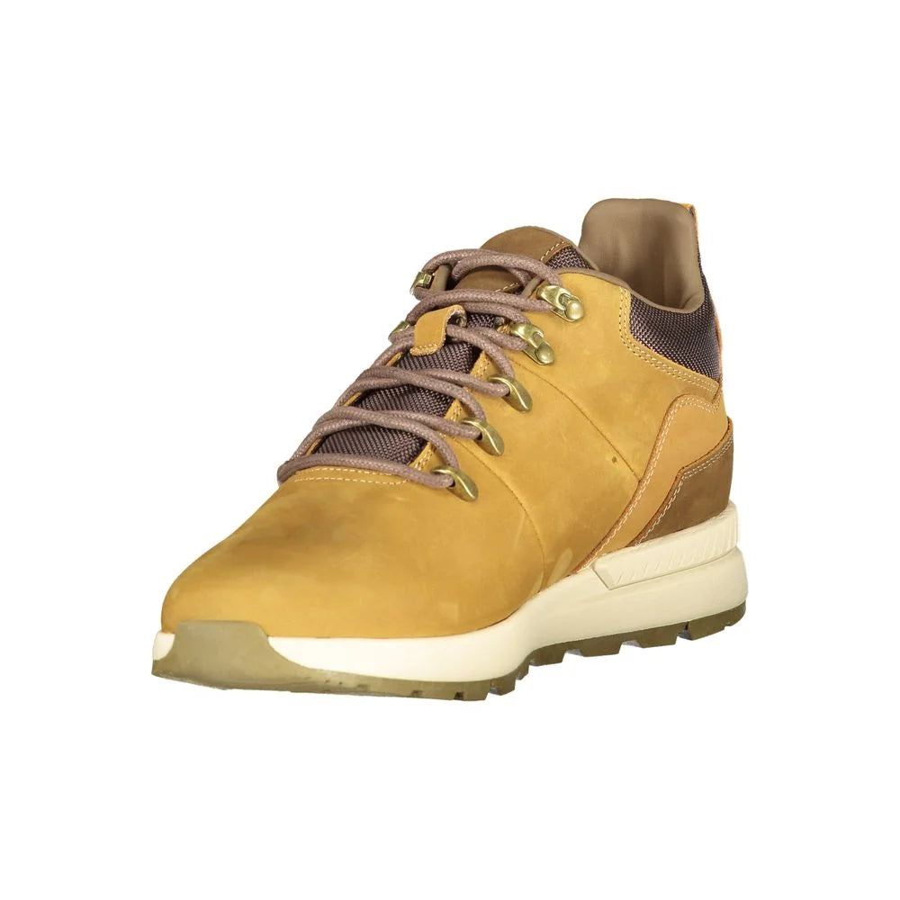 Lumberjack Brown Leather Men Sneaker