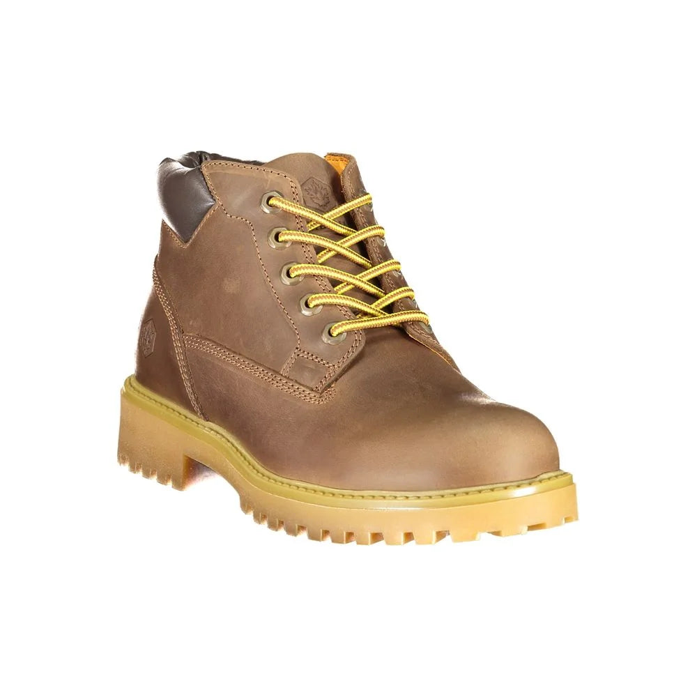 Lumberjack Brown Polyester Sneaker