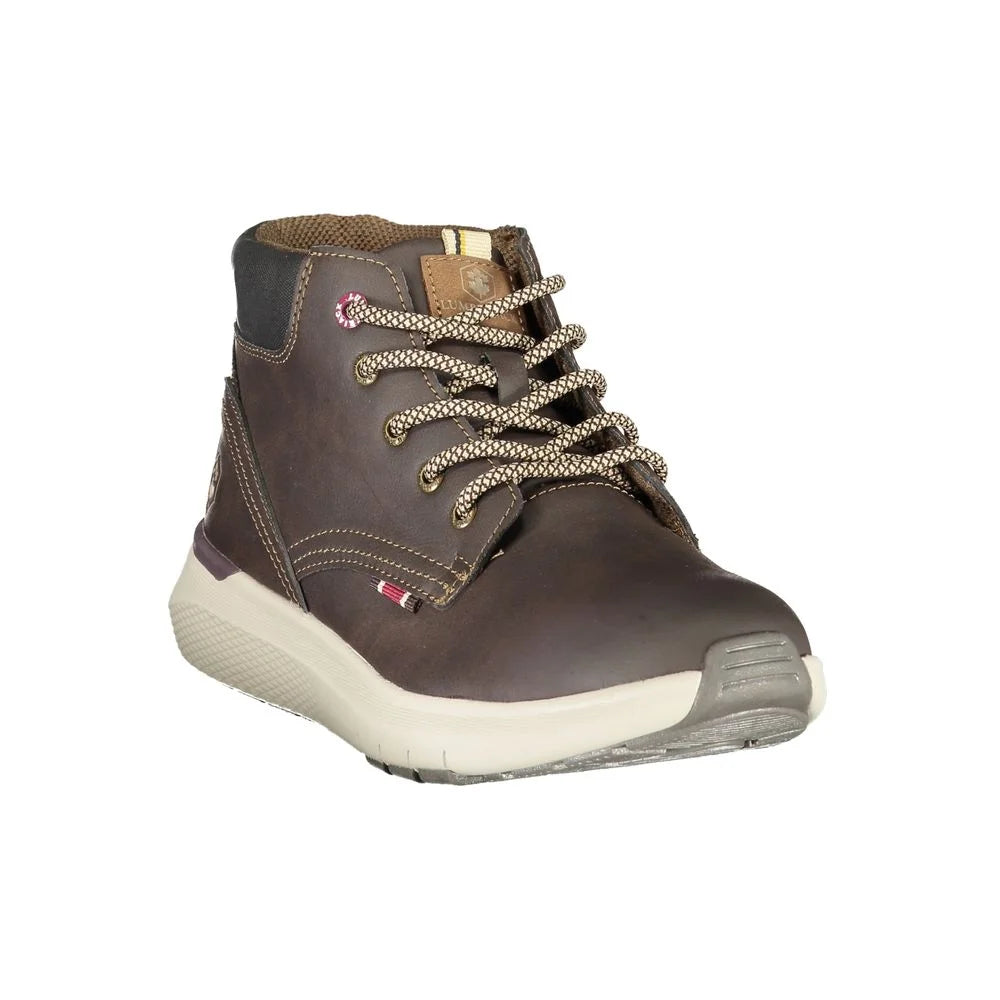 Lumberjack Brown Polyester Sneaker - EU42/US9