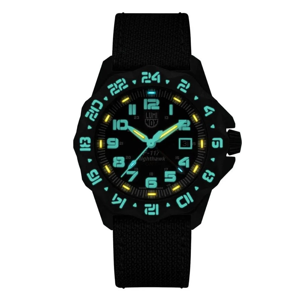 Luminox Black Fabric Watch - Watches