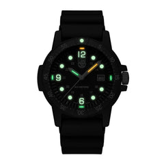 Zegarek sportowy Luminox czarny gumowy - Zegarki