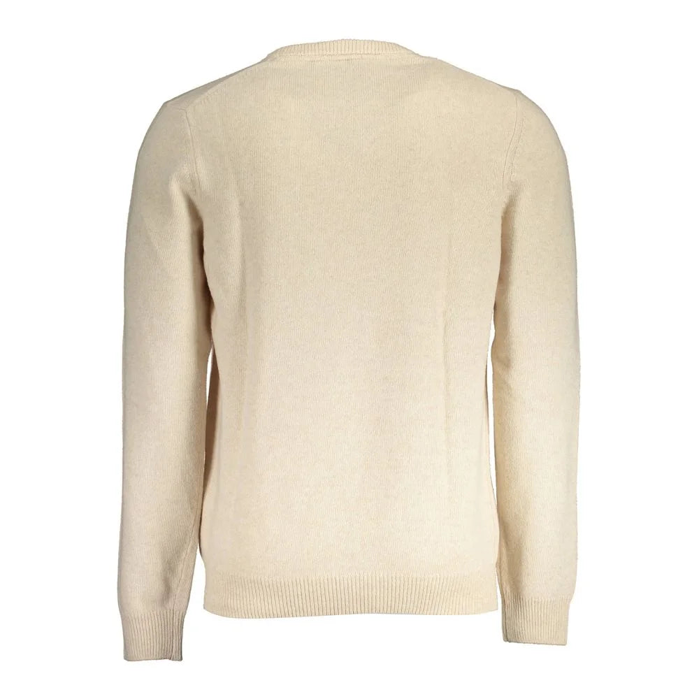 Lyle & Scott Beige Wool Sweater - S - Sweaters
