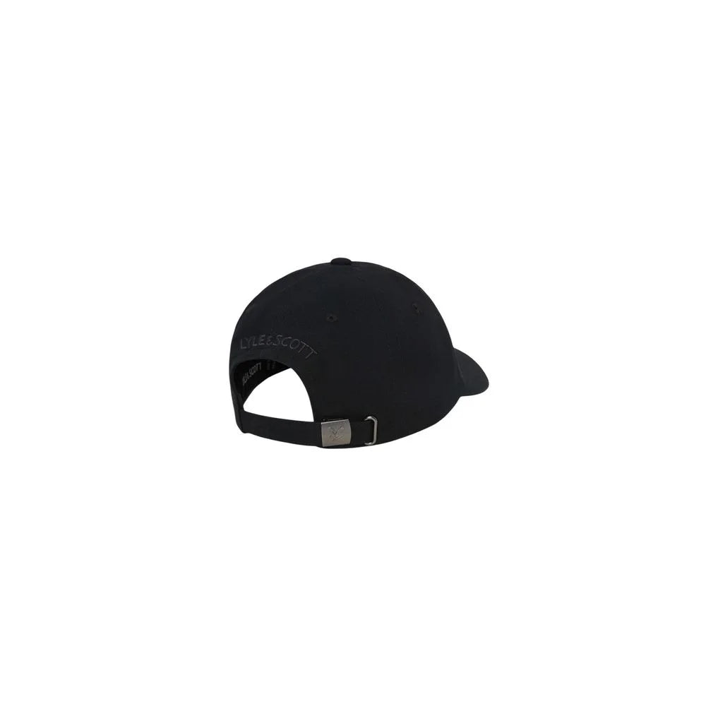 Lyle & Scott Black Cotton Cap (Baseball Hat) - UNI