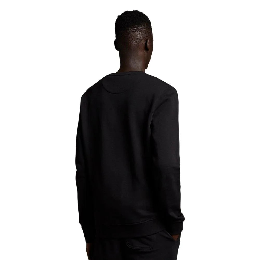 Lyle & Scott Black Cotton Sweatshirt