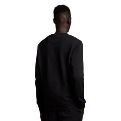Lyle & Scott Black Cotton Sweatshirt