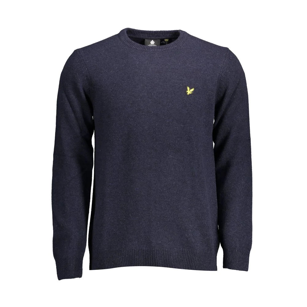 Lyle & Scott Blue Wool Sweater - S - Sweaters