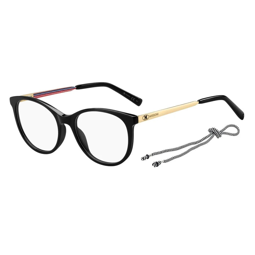 M Missoni Black Acetate Frames - Eyeglasses