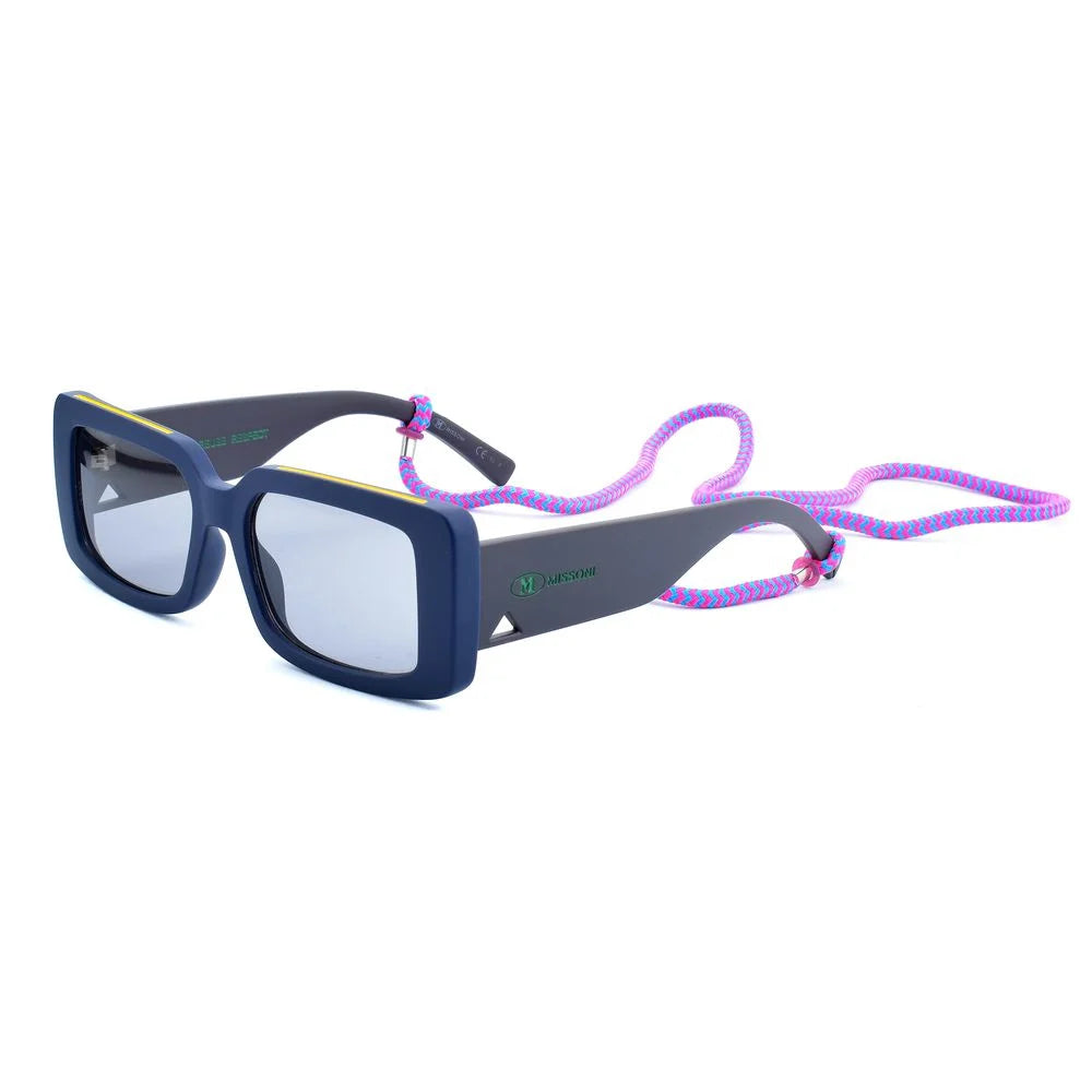 M Missoni Blue Resin Sunglasses - Sunglasses