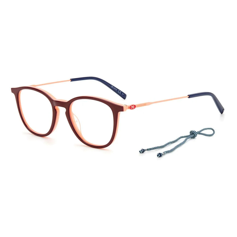 M Missoni Red Acetate Frames - Eyeglasses