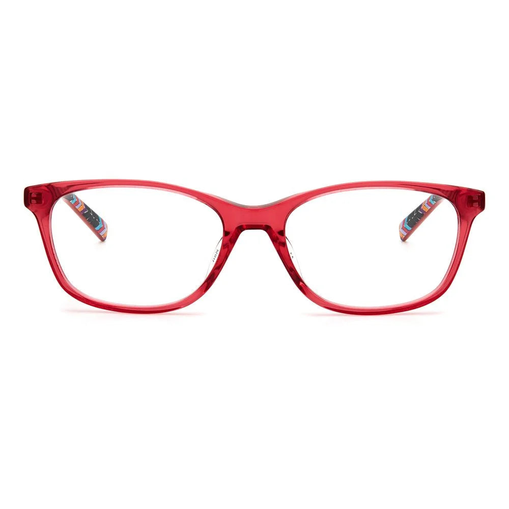 M Missoni Red Acetate Frames - Eyeglasses