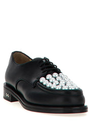 MACH & MACH Bicolor Calfskin Oxfords And Derbies