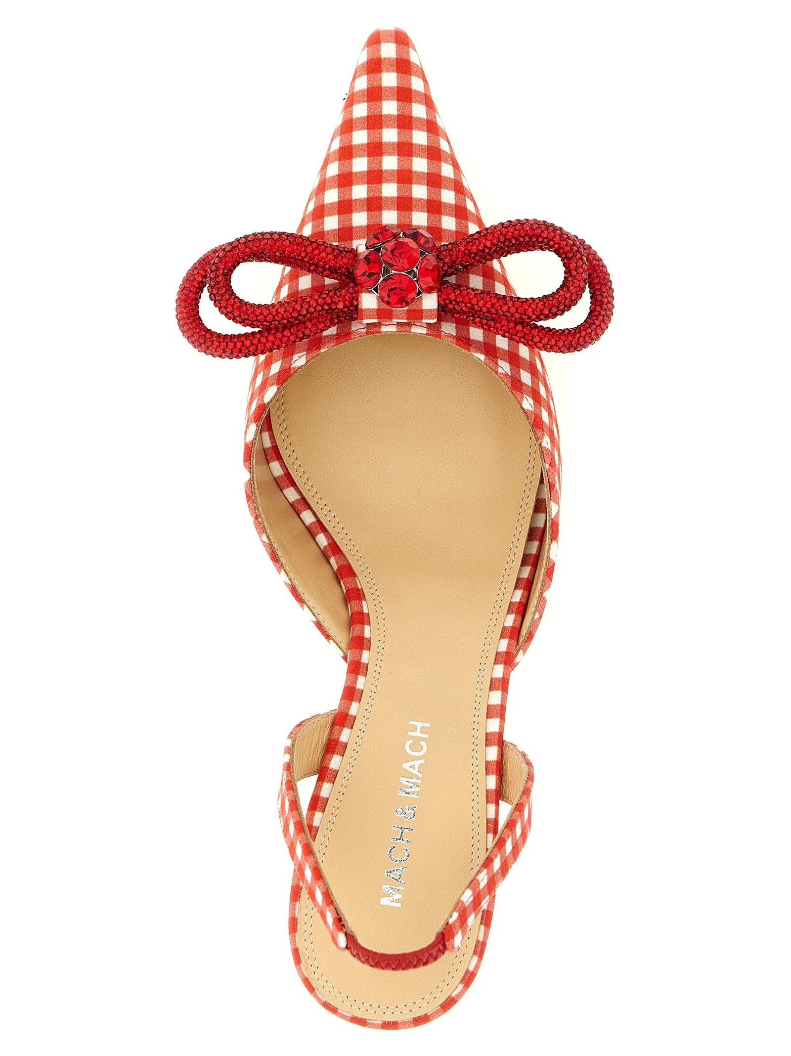 MACH & MACH Multicolor Cotton-Like Mid Heel Pumps - EU36.5/US6.5
