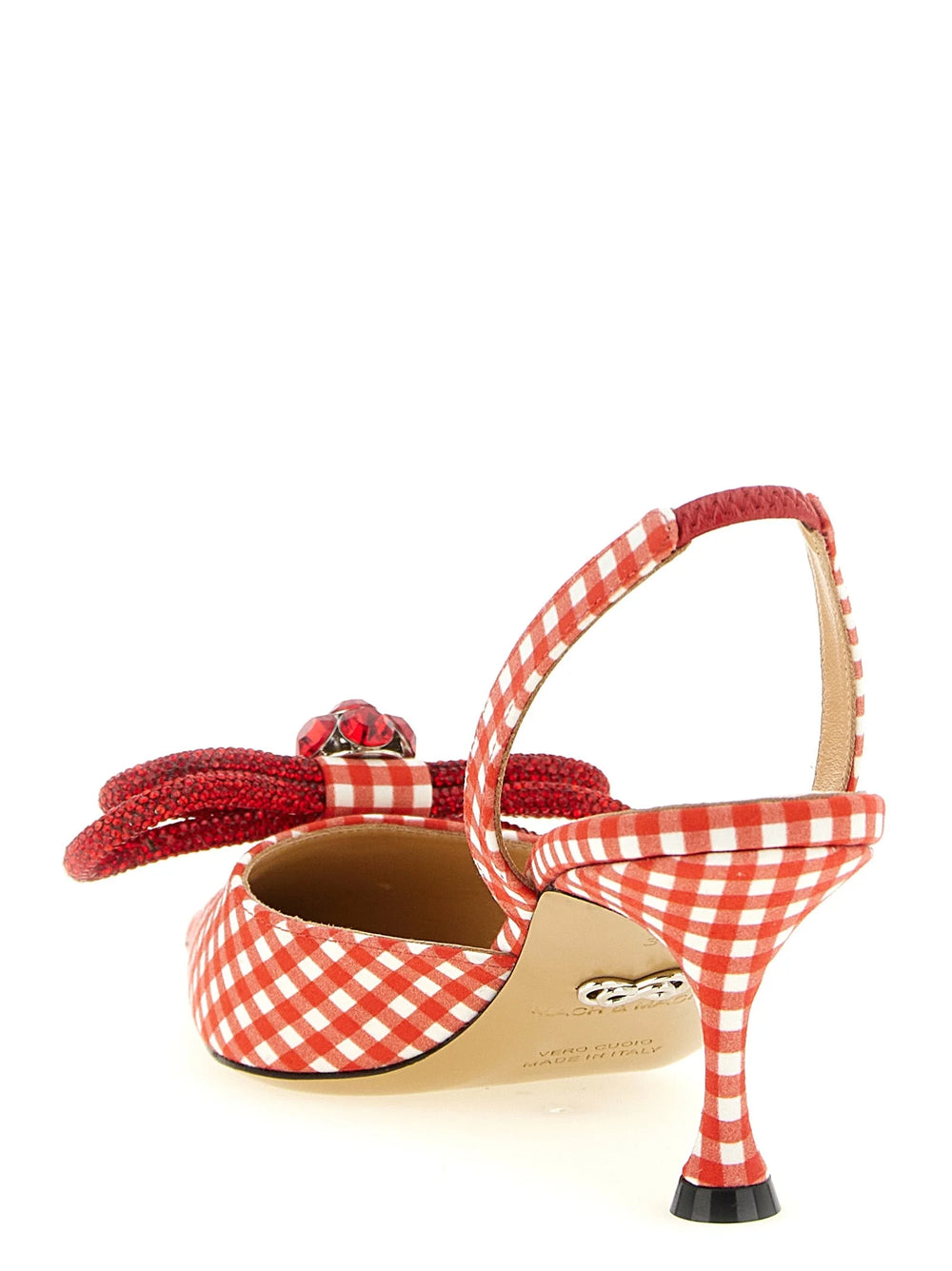 MACH & MACH Multicolor Cotton-Like Mid Heel Pumps - EU36.5/US6.5
