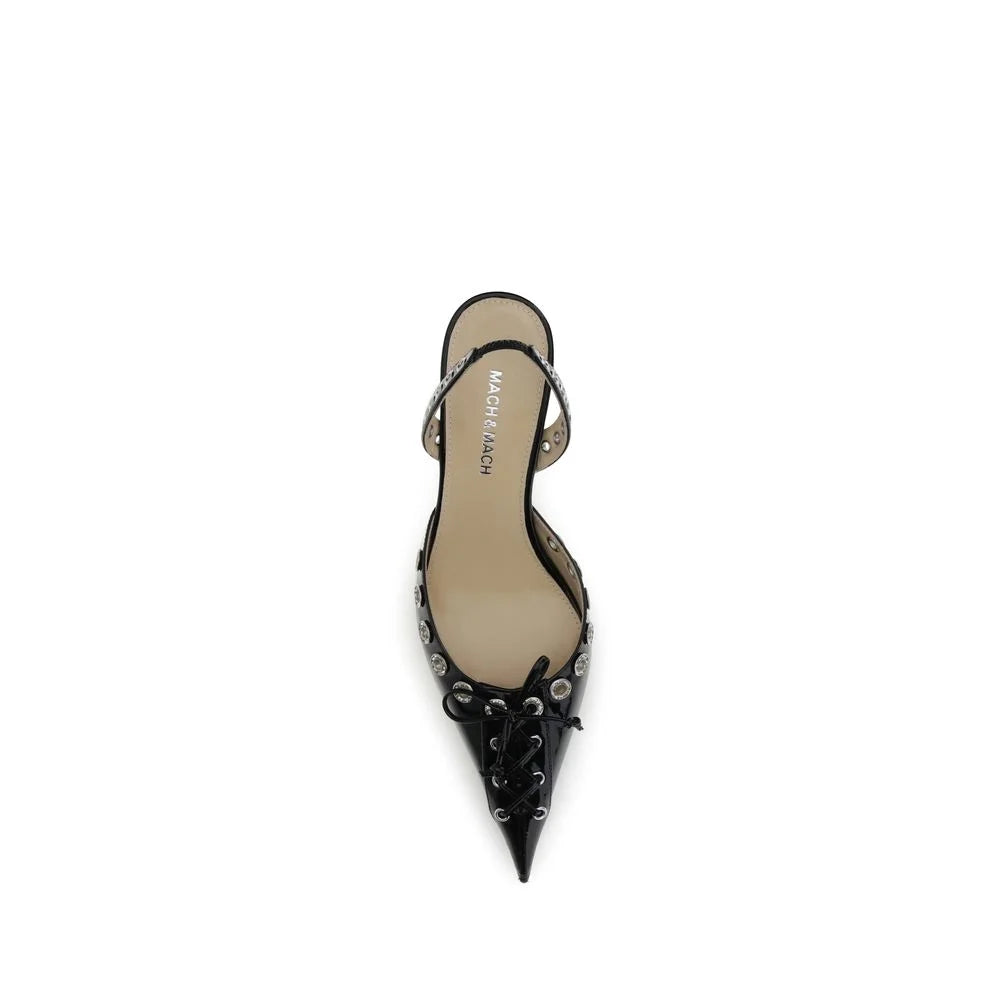 MACH & MACH Studded Pumps - Heels
