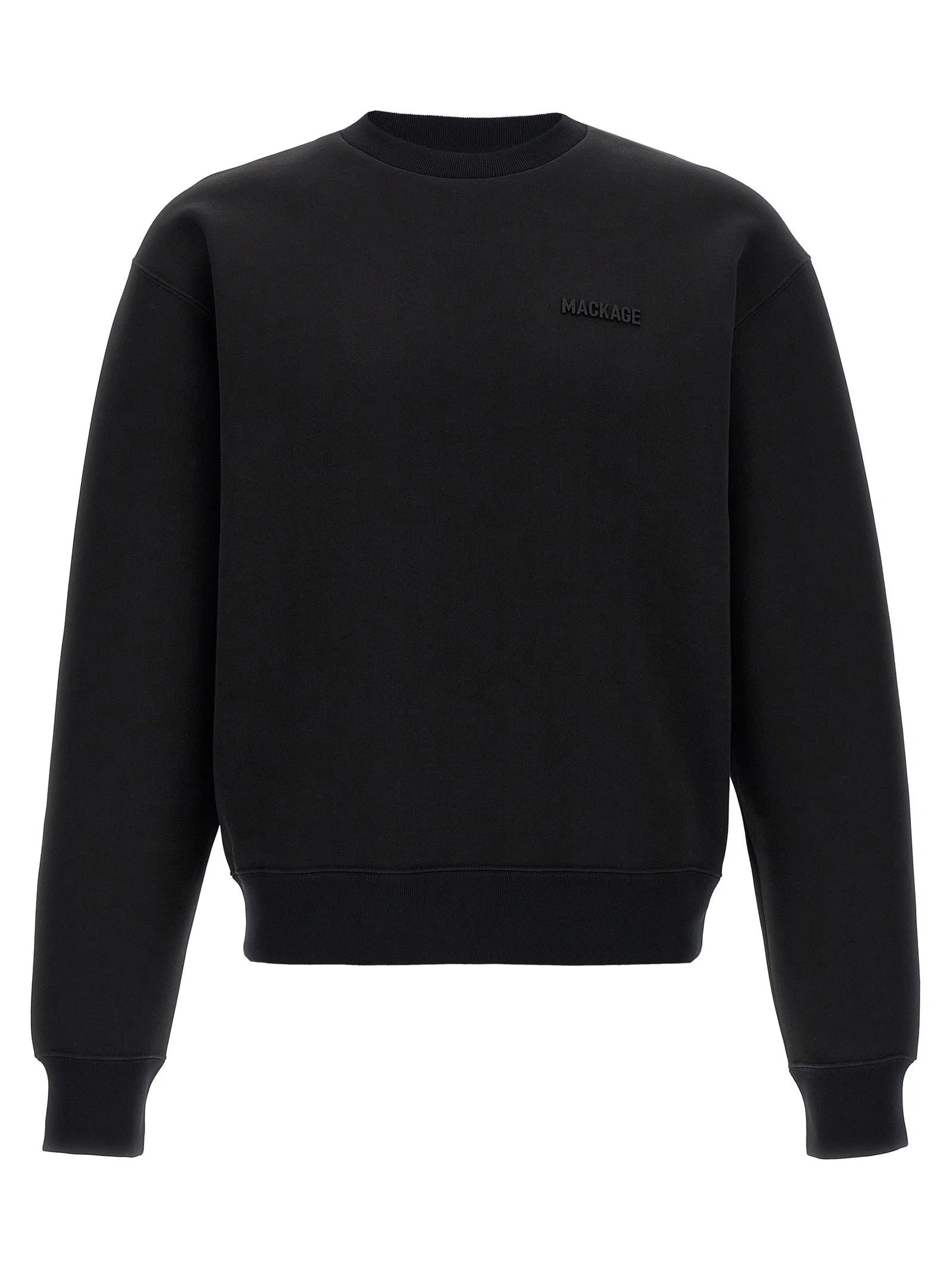Mackage Black Cotton Sweatshirt