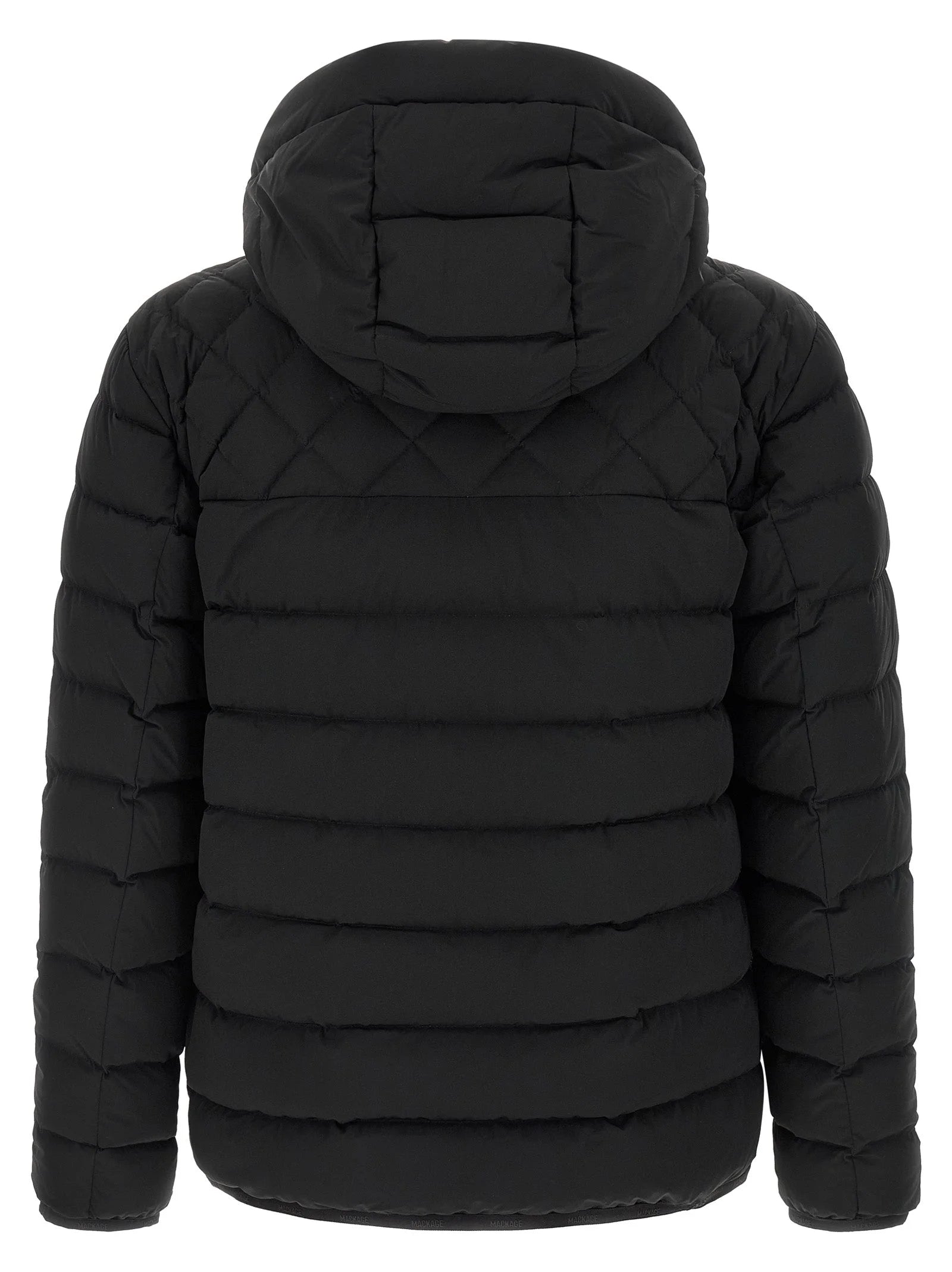 Mackage Black Nylon Full-Length Jacket