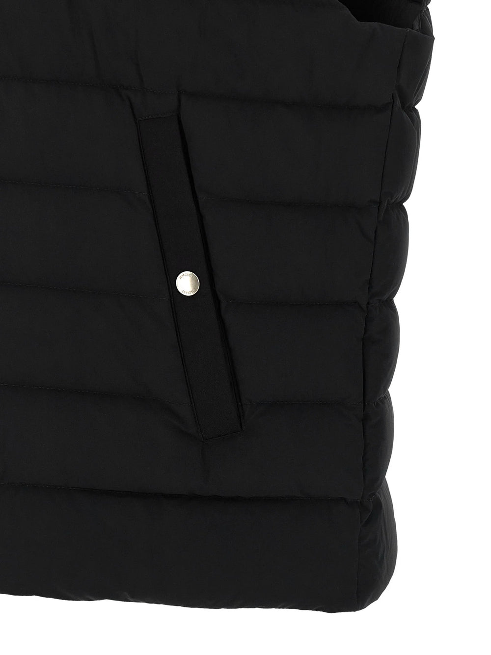 Mackage Black Nylon Sleeveless Jacket