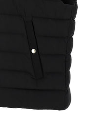 Mackage Black Nylon Sleeveless Jacket