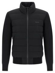 Mackage Blue Nylon Cardigan - XL
