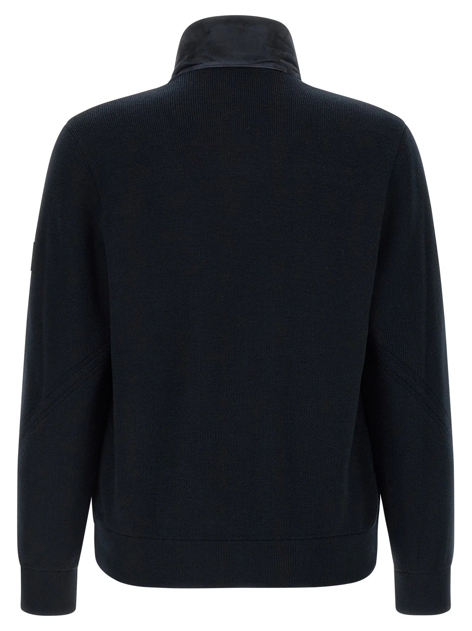 Mackage Blue Virgin Wool Full-Length Jacket