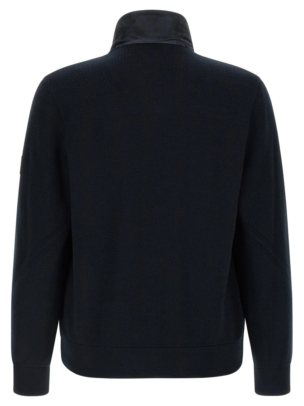 Mackage Blue Virgin Wool Full-Length Jacket