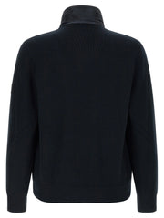 Mackage Blue Virgin Wool Full-Length Jacket