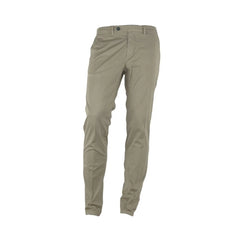 Made in Italy Beige Cotton Men’s Trouser - IT46 | S - Trousers