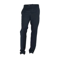 Made in Italy Black Polyester Men’s Trouser - Trousers