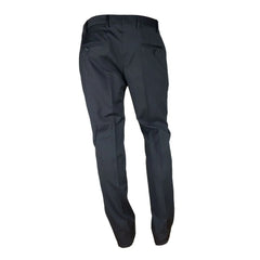 Made in Italy Black Wool Men Suit - Suits