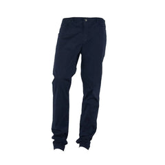 Made in Italy Blue Cotton Men’s Trouser - Trousers