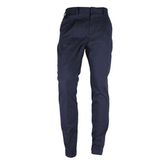 Made in Italy Blue Wool Men Trousers - Trousers