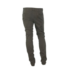 Made in Italy Brown Cotton Men Pant - Chinos